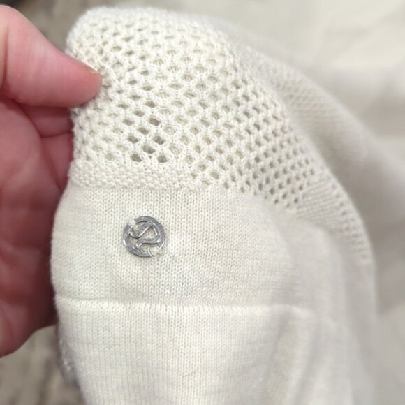 Lululemon Find Your Light Wrap Heathered Light Ivory - Picture 10 of 11